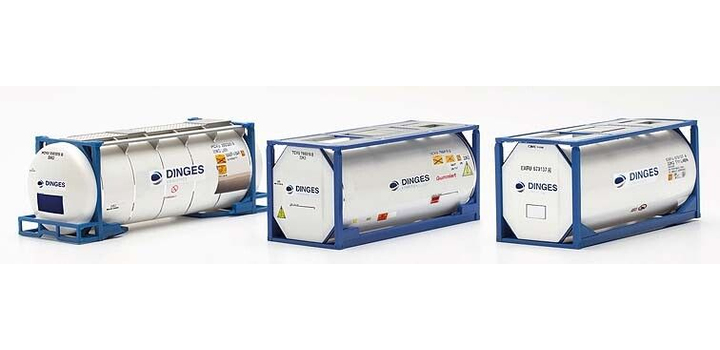076500-005 Herpa 1/87 Container 3 x 20 ft. Ingo Dinges