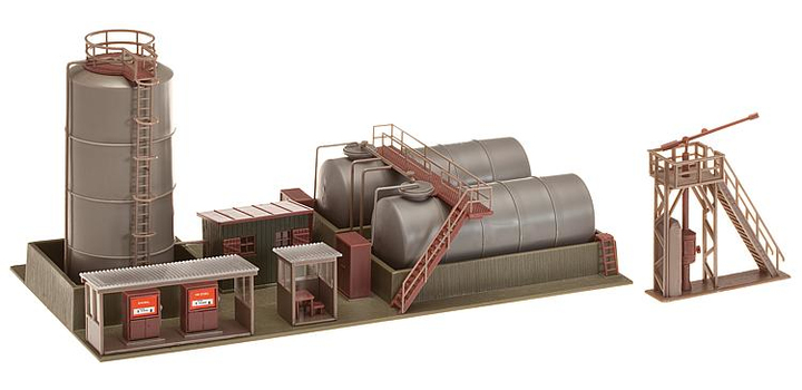 120157 Faller Olieopslagplaats + dieseltank