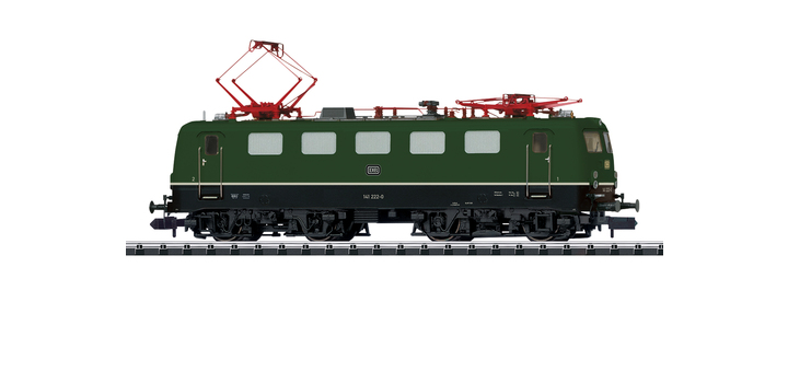 16145 Minitrix N E-lok Serie BR 141 van de DB Groen DCC Sound