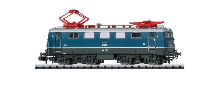 16146 Minitrix N E-lok Serie E 41 van de DB Blauw MHI DCC Sound