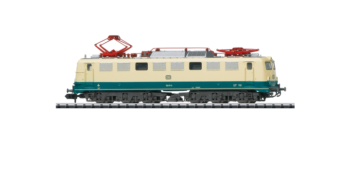 16157 Minitrix N E-lok Serie E 150 van de DB Oceaanblauw DCC Sound