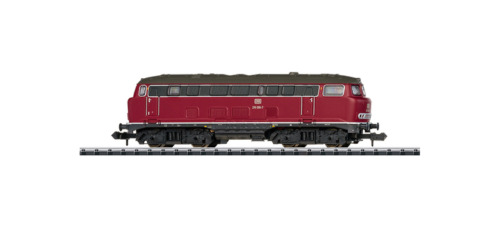 16166 Minitrix N Diesellocomotief DB BR 216 006-7 