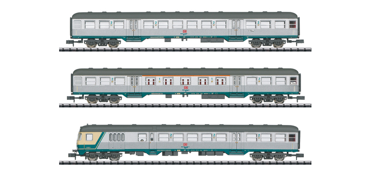 18263 Minitrix Wagen-Set ?Silberlinge?
