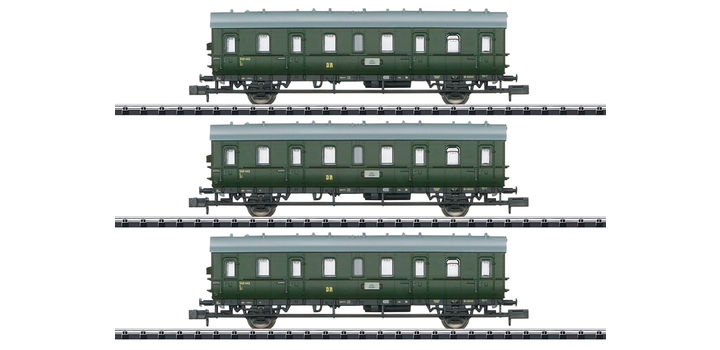 18277 Minitrix N Wagen-Set 3-delig 