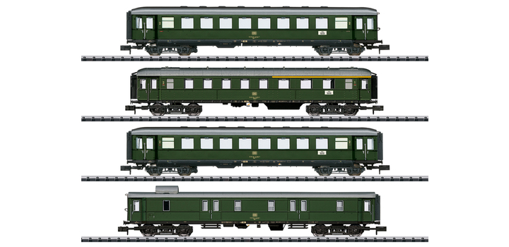 18709 Minitrix N DB Personenwagen-Set 