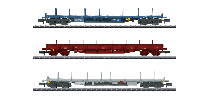 18723 Minitrix N Goederenwagenset Rnss AAE
