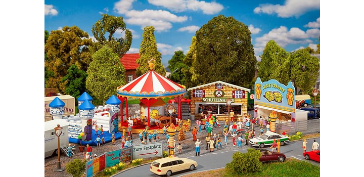 190070 Faller ACTIESET Kleine kermis 1/87
