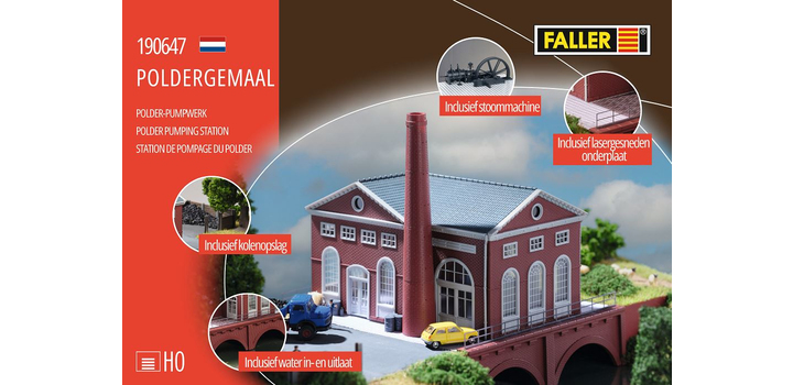190647 Faller  Poldergemaal NL 1/87