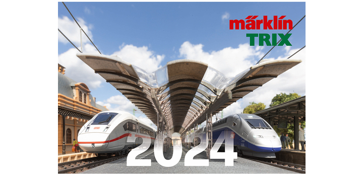 19855 Marklin Trix Wandkalender 2024