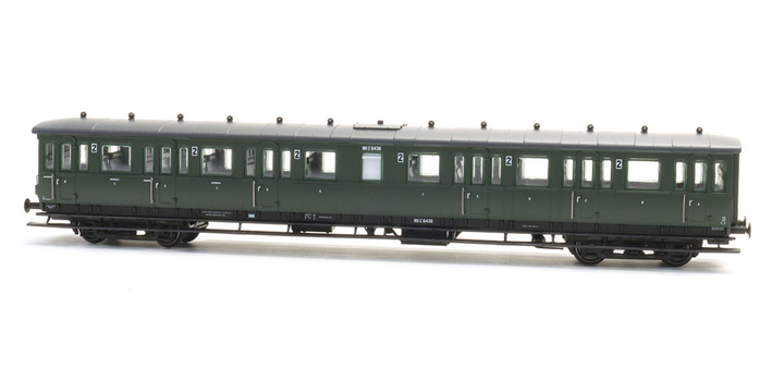 20.254.05 Artitec C12c C6436, groen, grijs dak, 2e klasseborden hoog, 1947