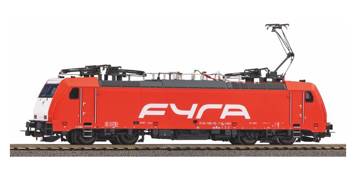 21625 Piko E-lok BR 186 116-7 Traxx FYRA DCC Sound