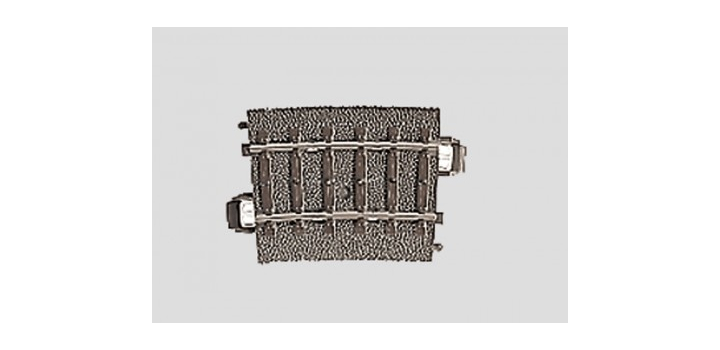 24107 Gebogen rail R1 = 360 mm / 7,5?