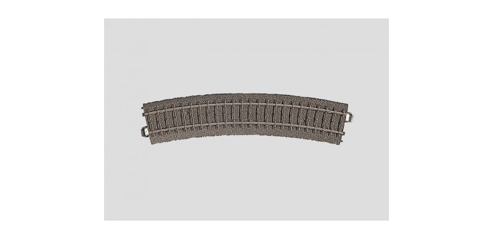 24224 Gebogen rail R2 = 437,5 mm / 24,3?