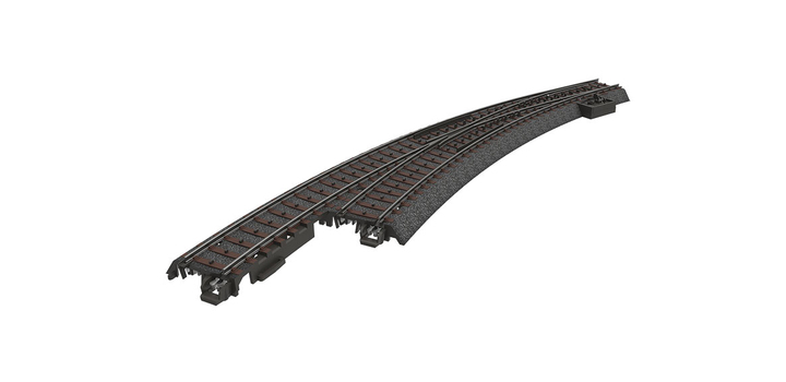 24771 Marklin C-rails Slanke meegebogen wissel links