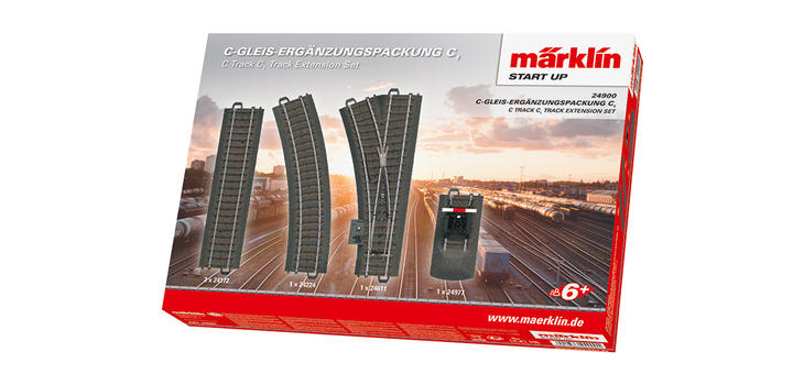 24900 Marklin C-rails uitbreidingspakket C1