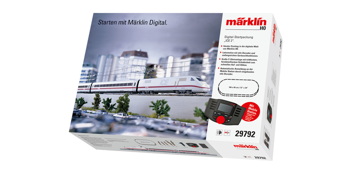 29792 Marklin Digitale Startset ICE-2 MFX Sound met MS3