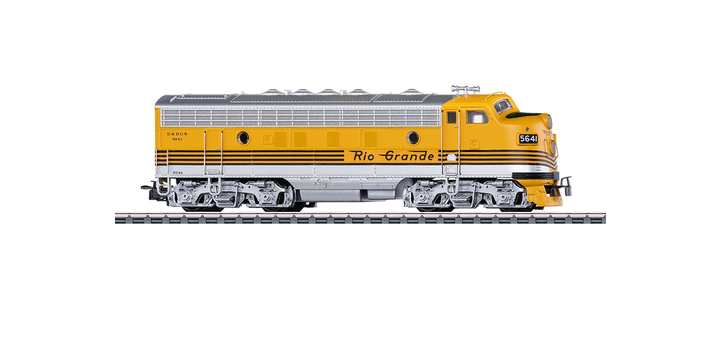 30601 Marklin Replica Dieselelektrische US locomotief type F7 MFX digitaal