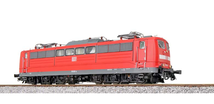 31037 ESU E-lok BR 151 087-4 Verkeersrood - 2003 - Sound en digitale pantograaf DC/AC