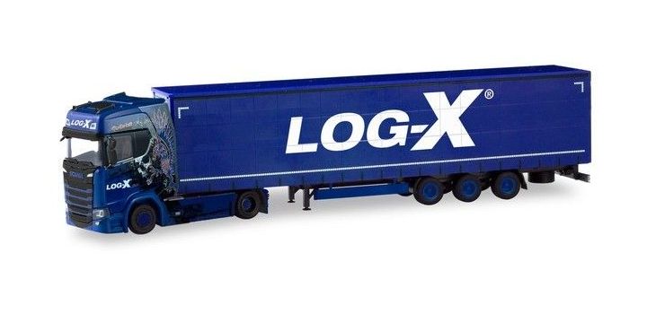 310413 Herpa Scania CS 20 HD L.Sz. Log-X / I?m the best 1:87