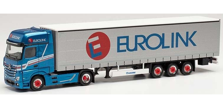 314855 Herpa Mercedes Benz Actros G. G.Sz. Eurolink 1:87