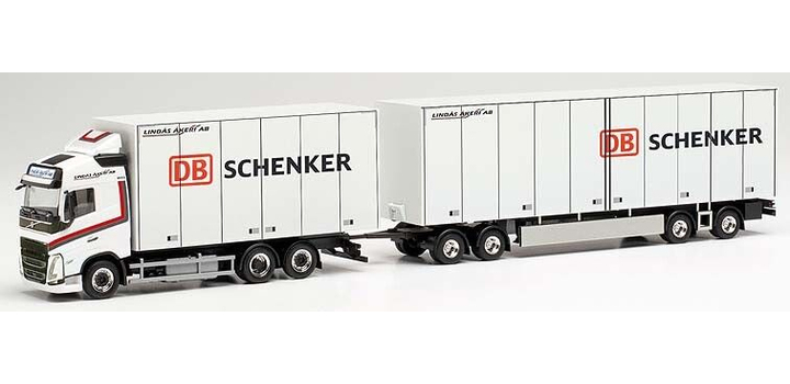 314909 Herpa Volvo FH Gl. Zweden combi DB Schenker 1:87