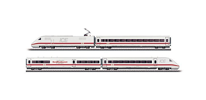 36712 Marklin Hogesnelheidstrein ICE 4 delig MFX Sound