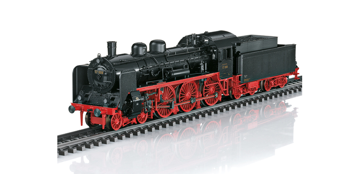 37197 Marklin Stoomlocomotief serie 17 008 Museumlocomotief 5 van 5 MFX+ & Sound