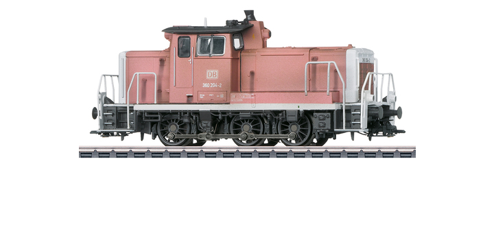 37896 Marklin Dieselrangeerlocomotief serie 360 DB AG MFX+ Sound MHI