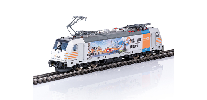 38803 Marklin E-lok type 186 181-4 HSL Railpool GmbH MFX+ Sound