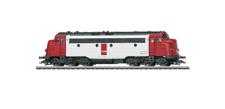 39630 Marklin Diesellocomotief serie NOHAB MY 1100 DSB MFX+ Sound