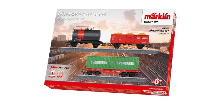 44506 Marklin Goederenwagenset Cargo 3-delig