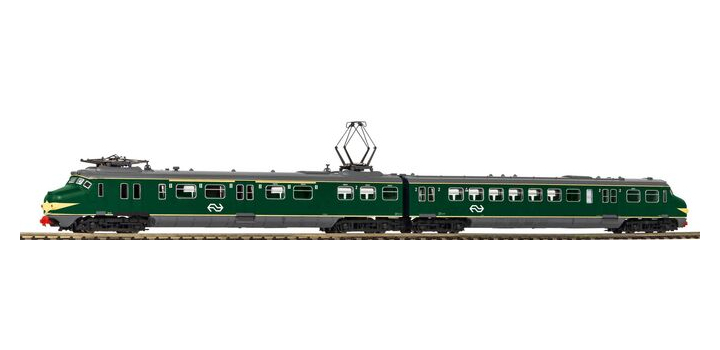 40283 Piko N Elektrisch treinstel NS Hondekop 344 Groen A sein IV