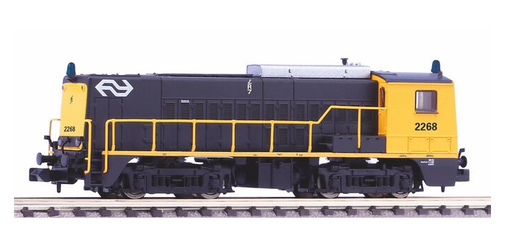 40448 Piko N Diesellok NS 2200 / 2268 Radiolok Geel Grijs
