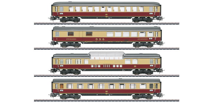 40851 Marklin Set Rheingold-rijtuigen 