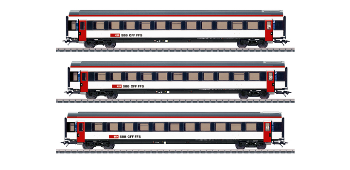42153 Marklin Set sneltreinrijtuigen EW IV B SBB