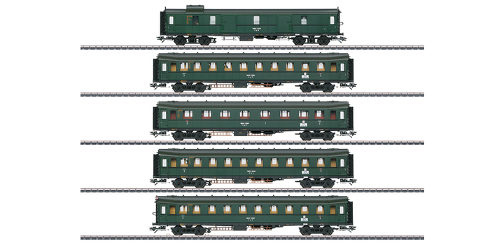 42265 Marklin Set sneltreinrijtuigen 