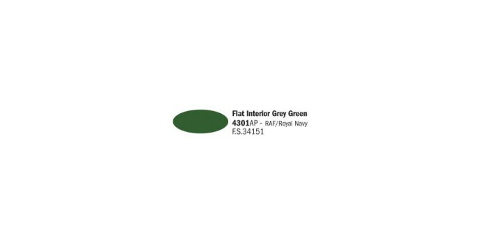 4301 Flat Interior Grey Green