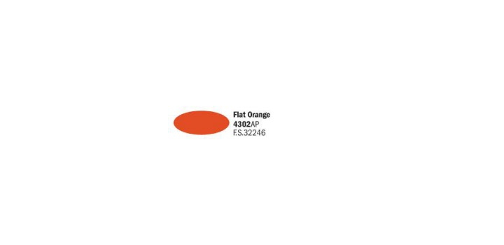 4302 Flat Orange