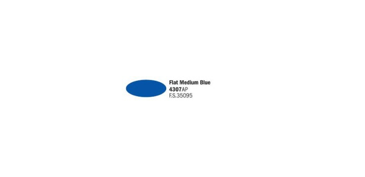 4307 Flat Medium Blue