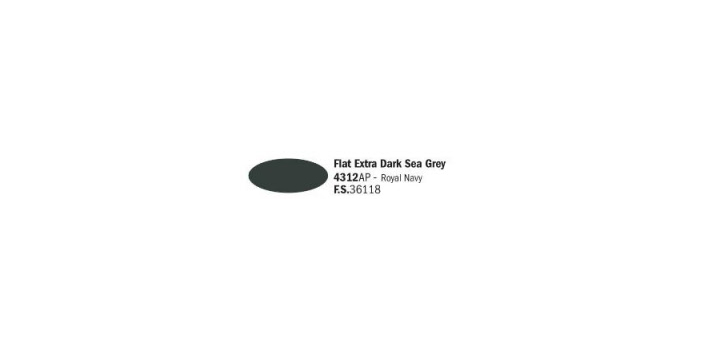 4312 Flat Extra Dark Sea Grey