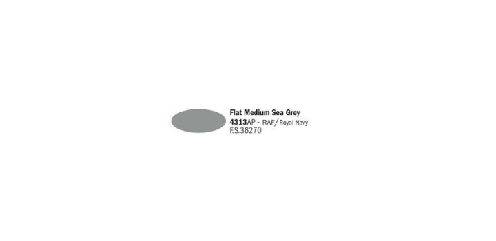 4313 Flat Medium Sea Grey