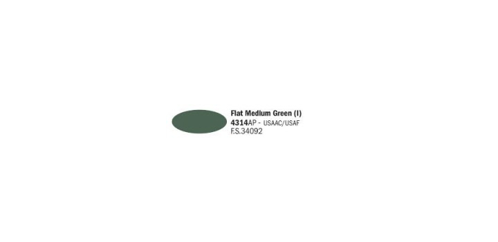 4314 Flat Medium Green (I)