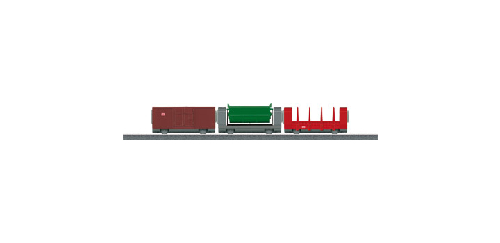 44100 Uitbreidingsset voor de goederentrein My World 3+