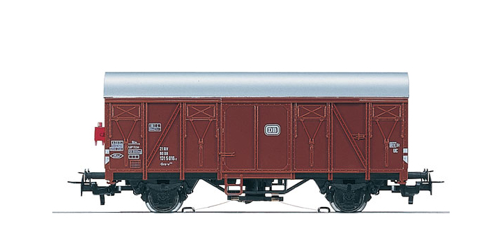 4411 Marklin Gesloten goederenwagen DB met verlichte sluitlantaarn