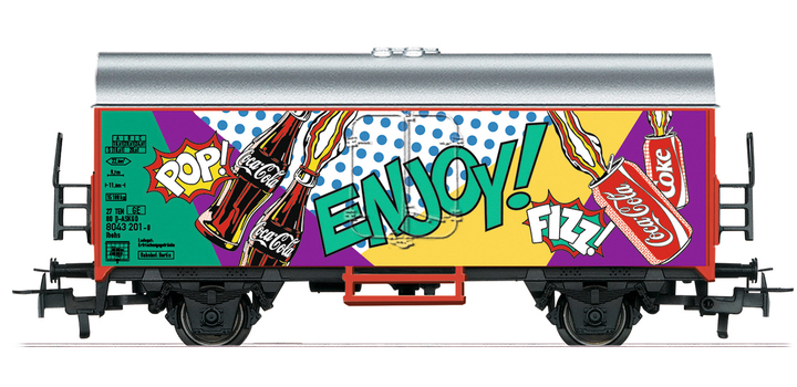 44216 Marklin Koelwagen Coca Cola
