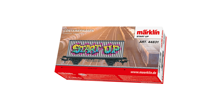 44831 Marklin Start up - Containerwagon Graffiti