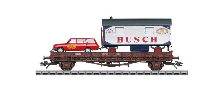 45041 Marklin Goederenwagen Circus Busch DR/DDR MHI