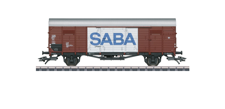 46168 Marklin Gesloten goederenwagen SABA Gbkl DB 