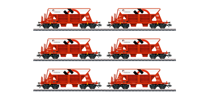 46333 Marklin 6-delige Set zelflossers 