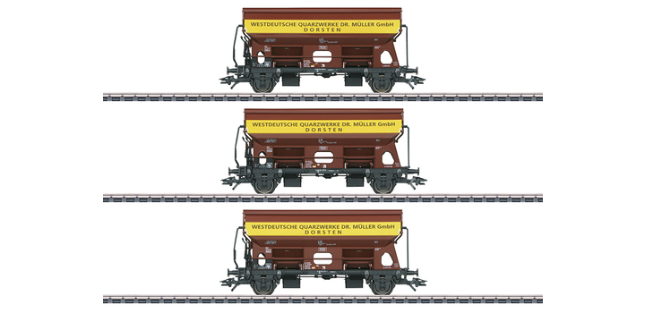 46335 Marklin Set zwenkdakwagens Tdgs DB